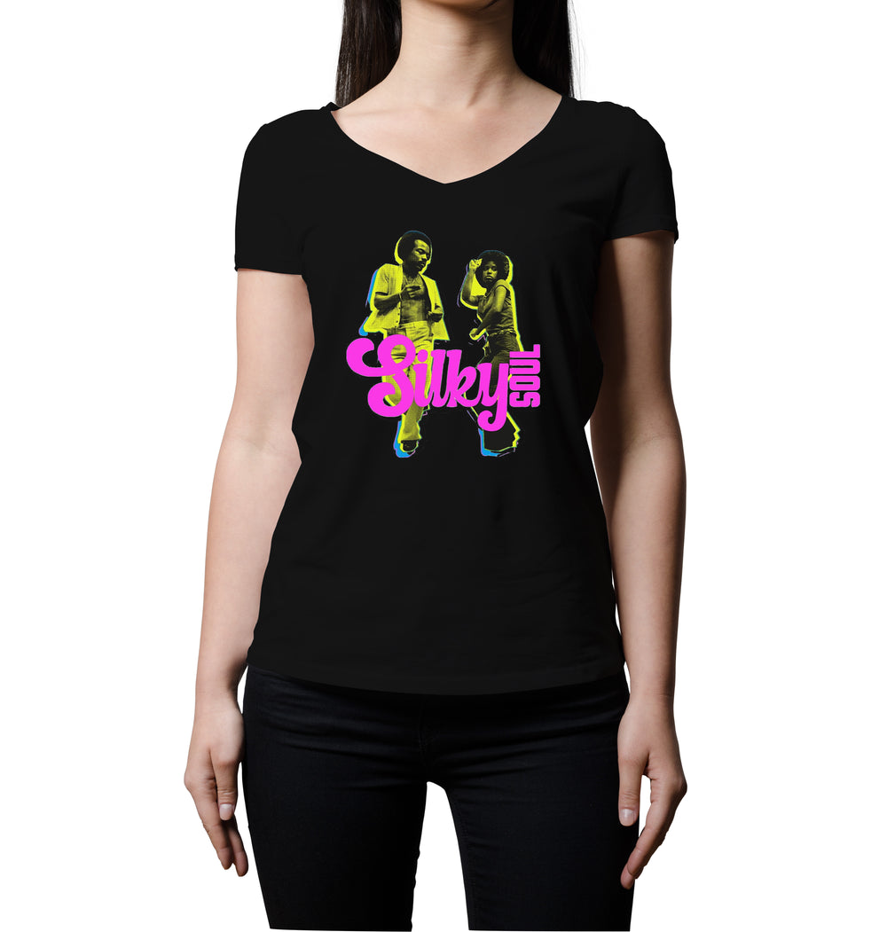 Silky Soul | Women's V-Neck T-Shirt