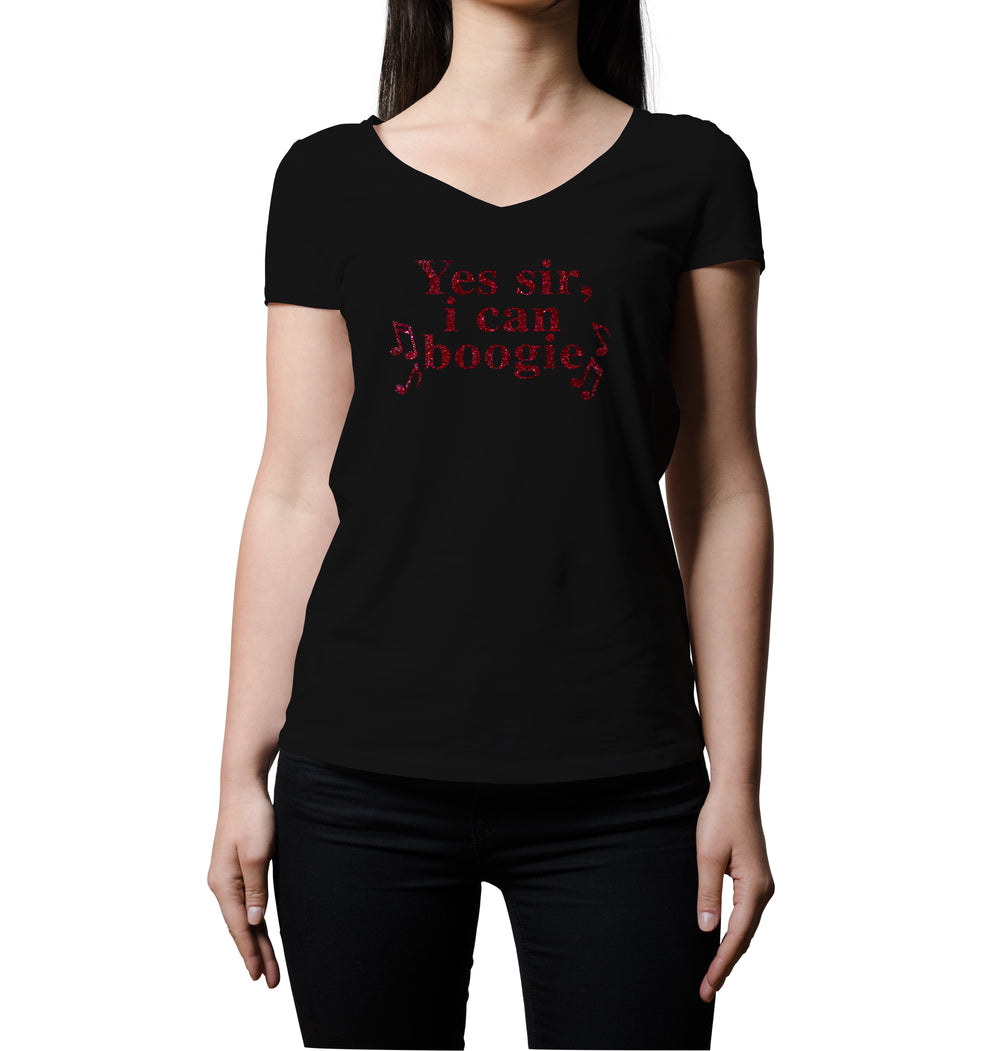 I Can Boogie | Women's V-Neck T-Shirt