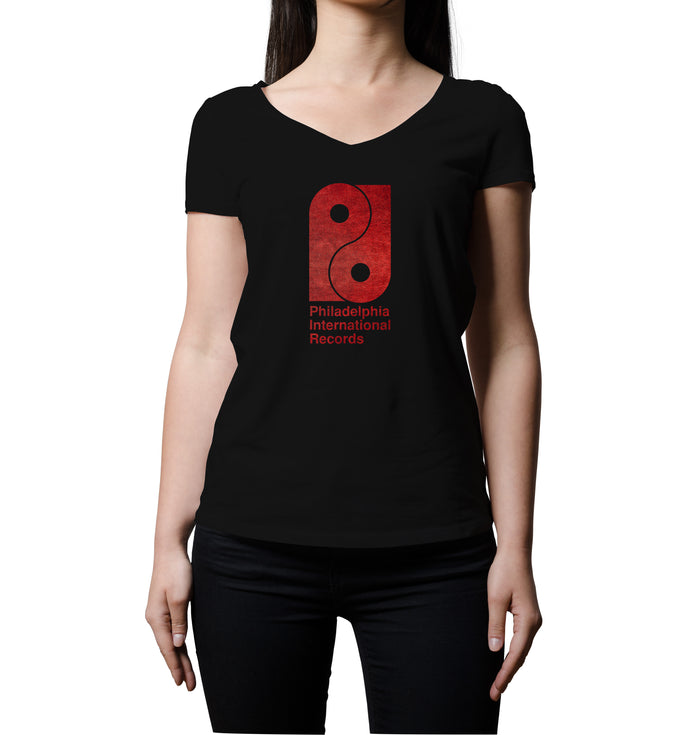 Philly Records | Women's V-Neck T-Shirt