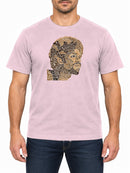 Gil Scott-Heron Distressed — Baby Pink T-shirt, front print