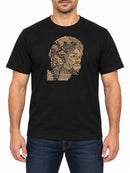 Gil Scott-Heron Distressed — Deep Black T-shirt, front print