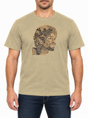 Gil Scott-Heron Distressed — Desert Sand T-shirt, front print