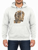 Gil Scott-Heron Distressed — Arctic White hoodie, front print