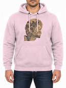Gil Scott-Heron Distressed — Baby Pink hoodie, front print