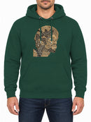 Gil Scott-Heron Distressed — Bottle Green hoodie, front print