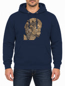 Gil Scott-Heron Distressed — New French Navy hoodie, front print