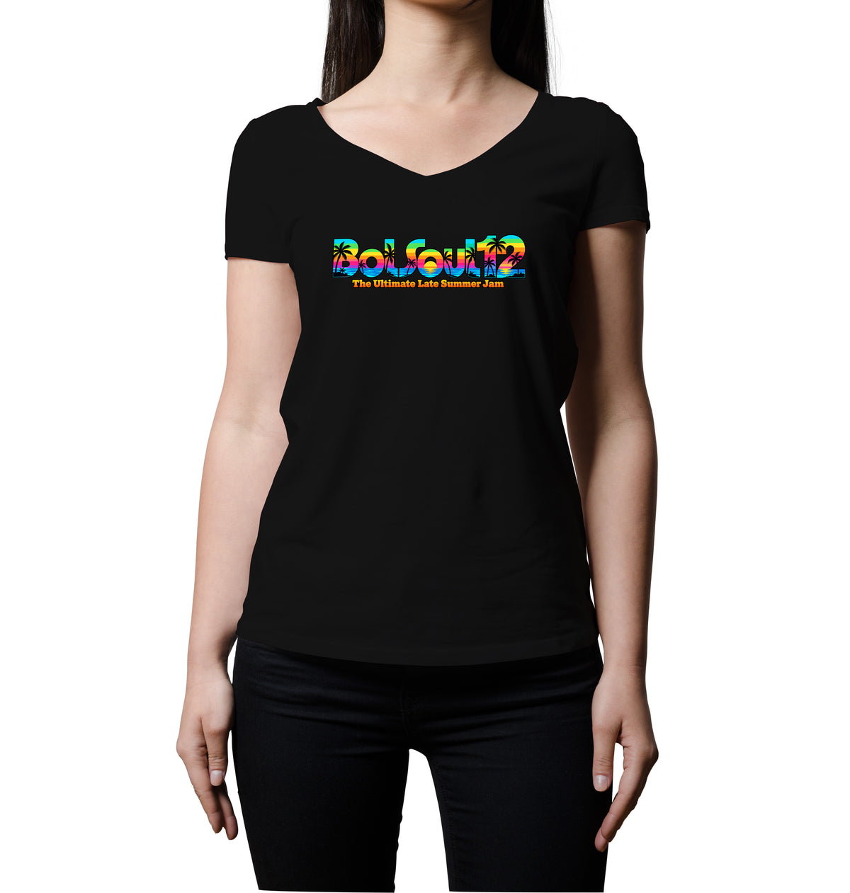 Bol Soul Summer Jam | Women's V-Neck T-Shirt