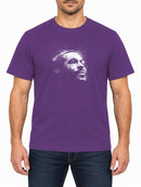 Marvin Gaye — Purple T-shirt, front print