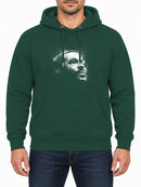 Marvin Gaye — Bottle Green hoodie, front print