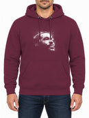 Marvin Gaye — Burgundy hoodie, front print