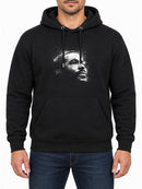 Marvin Gaye — Deep Black hoodie, front print