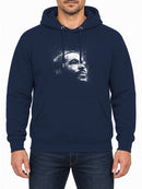 Marvin Gaye — New French Navy hoodie, front print