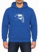 Marvin Gaye — Royal Blue hoodie, front print
