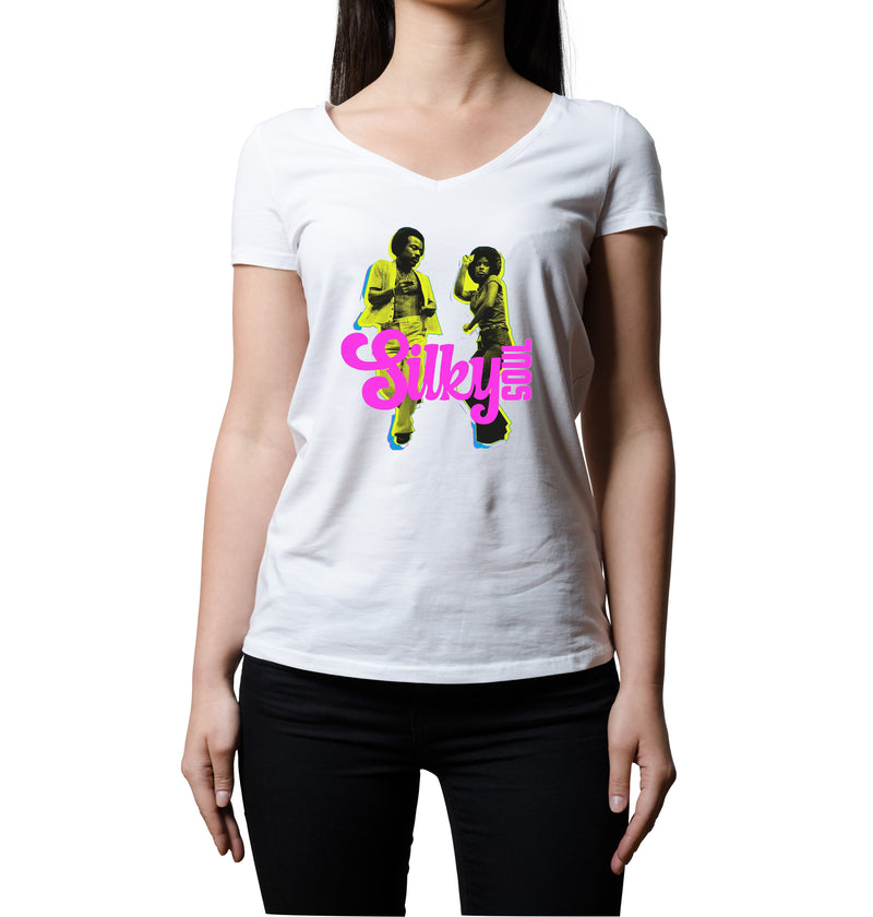 Silky Soul | Women's V-Neck T-Shirt