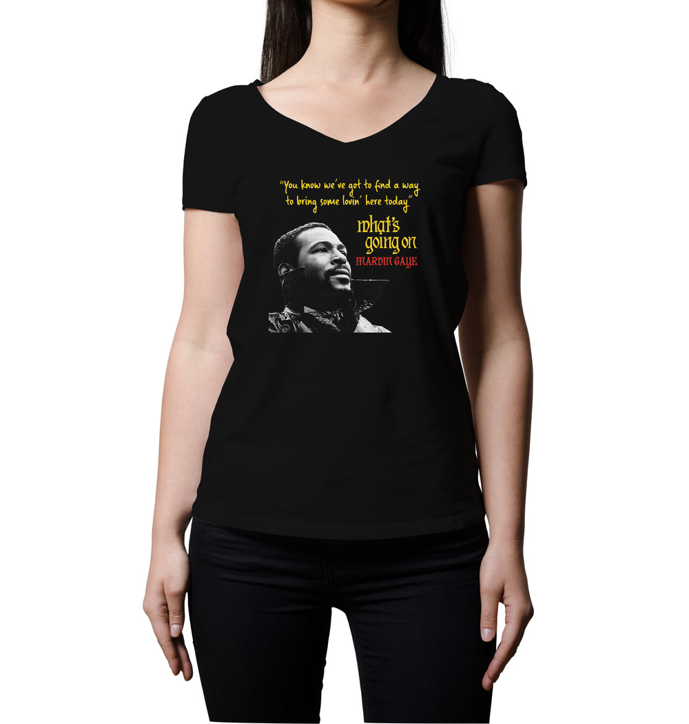 Whats Going On | Women's V-Neck T-Shirt