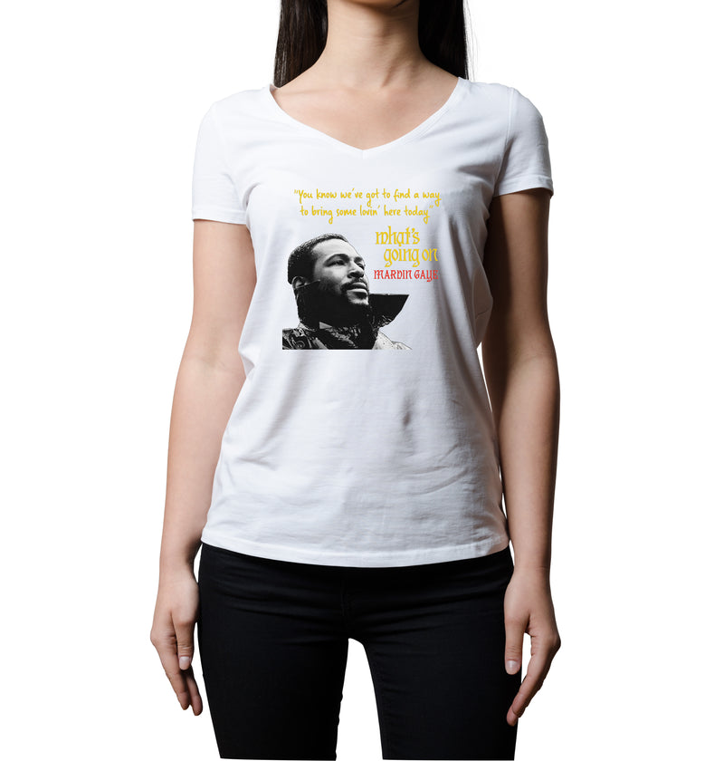 Whats Going On | Women's V-Neck T-Shirt