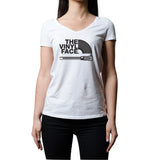 The Vinyl Face | Women's V-Neck T-Shirt