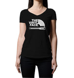 The Vinyl Face | Women's V-Neck T-Shirt