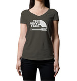 The Vinyl Face | Women's V-Neck T-Shirt