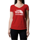 The Vinyl Face | Women's V-Neck T-Shirt
