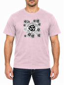 Northern Soul Way of Life — Baby Pink T-shirt, front print