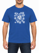 Northern Soul Way of Life — Royal Blue T-shirt, front print
