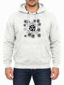 Northern Soul Way of Life — Arctic White hoodie, front print