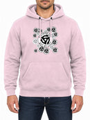 Northern Soul Way of Life — Baby Pink hoodie, front print