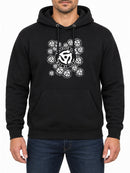 Northern Soul Way of Life — Deep Black hoodie, front print