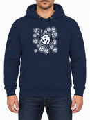 Northern Soul Way of Life — New French Navy hoodie, front print