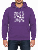Northern Soul Way of Life — Purple hoodie, front print