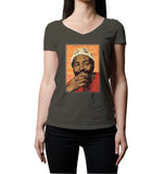 Marvin | Women's V-Neck T-Shirt