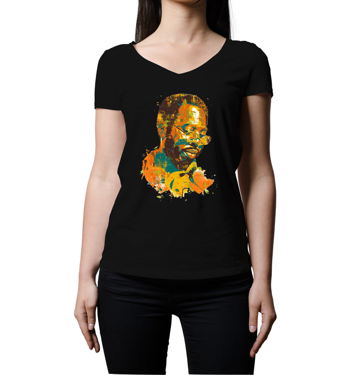 Curtis | Women's V-Neck T-Shirt