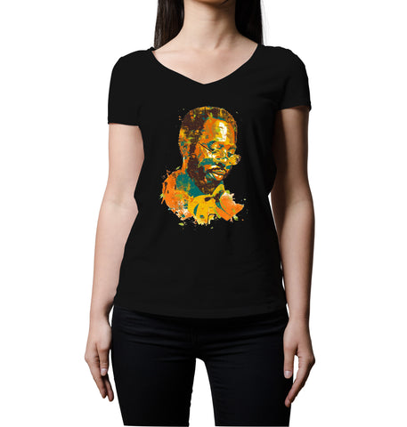 Curtis | Women's V-Neck T-Shirt