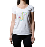 Sax Jazz | Women's V-Neck T-Shirt