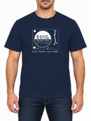 Soul Selectors — New French Navy T-shirt, front print