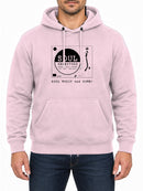 Soul Selectors — Baby Pink hoodie, front print