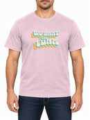We Want the Funk — Baby Pink T-shirt, front print