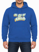 We Want the Funk — Royal Blue hoodie, front print