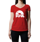 Soul Records | Women's V-Neck T-Shirt