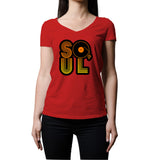 S-O-U-L | Women's V-Neck T-Shirt
