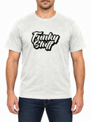 Funky Stuff — Arctic White T-shirt, front print