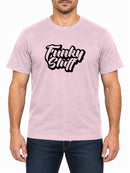 Funky Stuff — Baby Pink T-shirt, front print