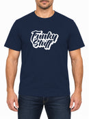 Funky Stuff — New French Navy T-shirt, front print