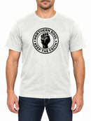 Northern Soul Keep the Faith — Arctic White T-shirt, front print