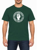 Northern Soul Keep the Faith — Bottle Green T-shirt, front print