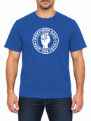 Northern Soul Keep the Faith — Royal Blue T-shirt, front print