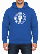 Northern Soul Keep the Faith — Royal Blue hoodie, front print