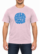 Blue Collar Soul — Baby Pink T-shirt, front print
