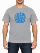 Blue Collar Soul — Heather Grey T-shirt, front print